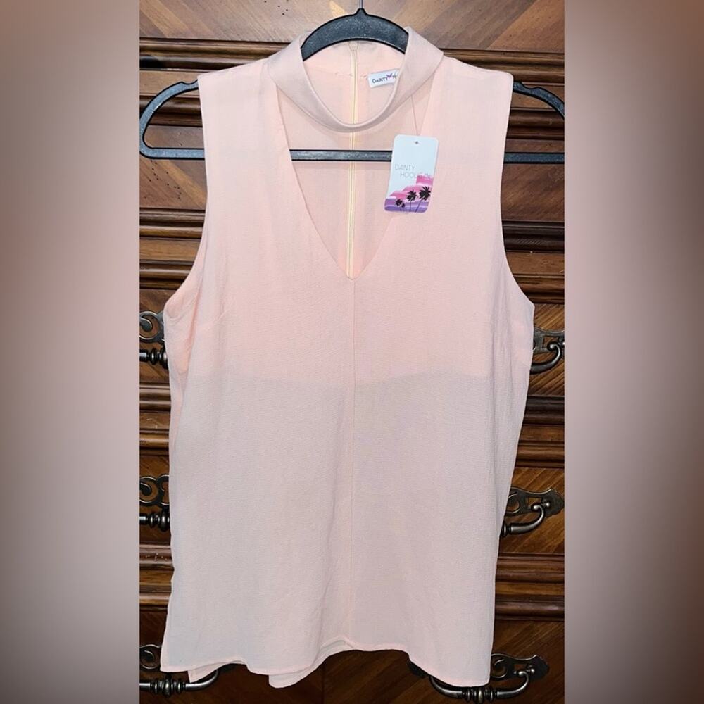 NWT! Dainty Hooligan Sleeveless Blouse 18” P2P